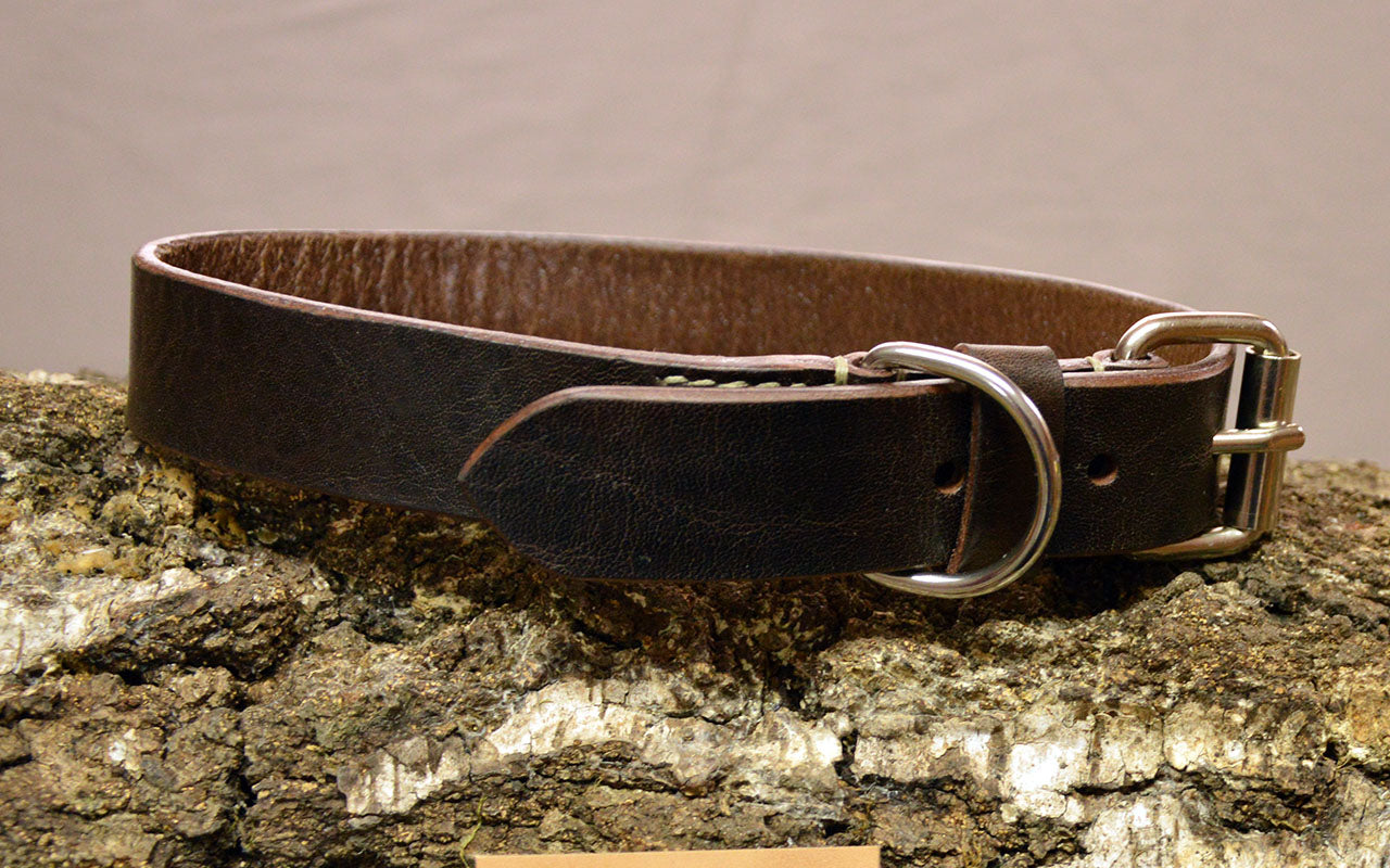Hundehalsband Vintage ohne Ziernaht