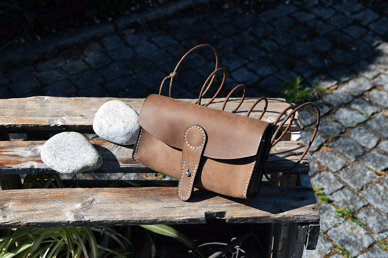 Gürteltasche Leder mit weichem Griff